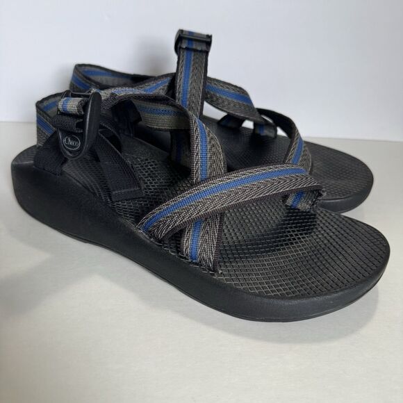 Chaco Sport Z1 Sandals Mens Size 11 Hiking Toe Loop Blue...